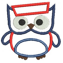 Stickdatei - Ahoi Eule männlich 